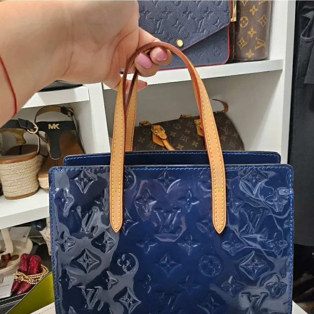 VuittonCatalina Handbag Monogram Vernis BB
